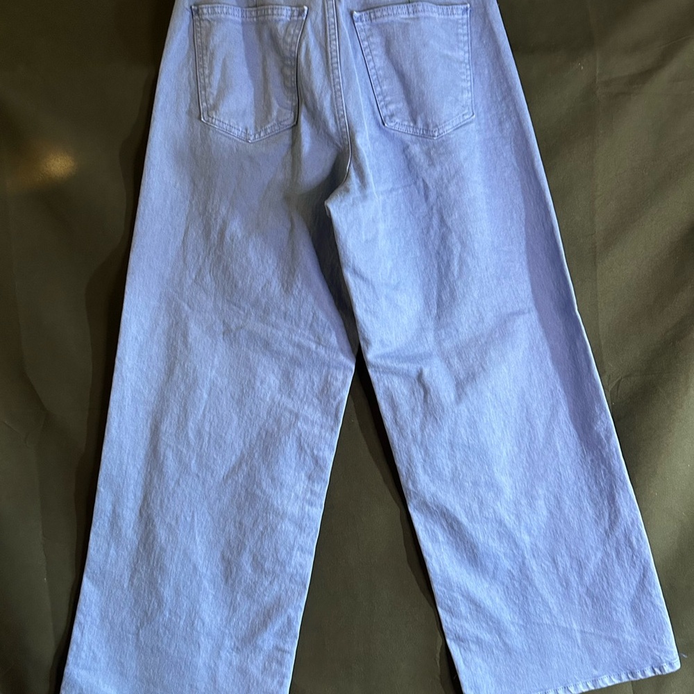 Universal Thread Women’s Blue Sailor Wide Leg Pants Size 6 High Rise - Picture 2 of 4